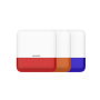 Hikvision sirena DS-PS1-E-WE AX PRO (oranžinė) – nuotrauka 2