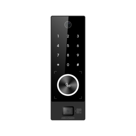 Praėjimo kontrolės terminalas ir telefonspynė Hikvision DS-K1T510MBWX-QRE1