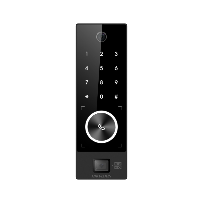 Praėjimo kontrolės terminalas ir telefonspynė Hikvision DS-K1T510MBWX-QRE1