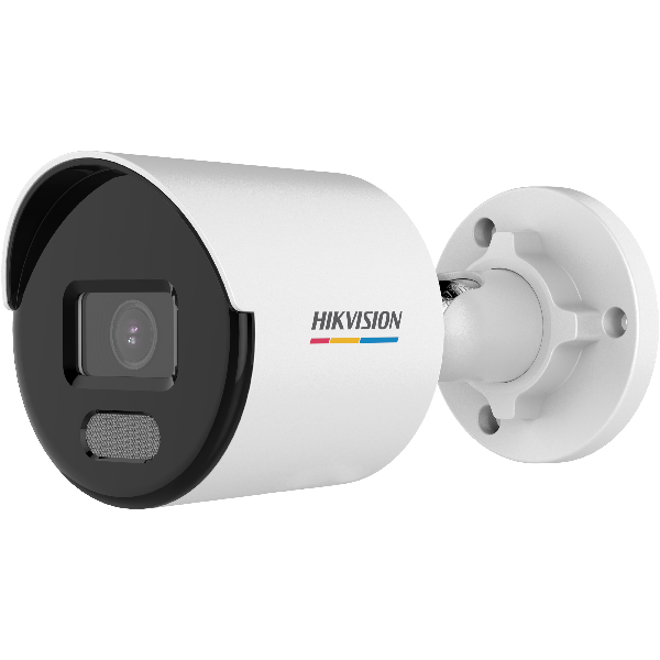 Hikvision bullet DS-2CD1027G0-L(C) F2.8 (balta, 2 MP, 30 m. LED, ColorVu) – nuotrauka 3