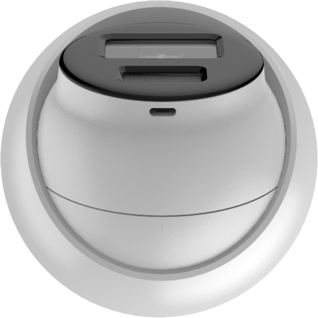 Hikvision dome DS-2CD1347G0-L(C) F2.8 (balta, 4 MP, 30 m. LED, ColorVu Lite)