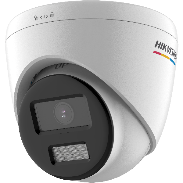 Hikvision dome DS-2CD1347G0-L(C) F2.8 (balta, 4 MP, 30 m. LED, ColorVu Lite) – nuotrauka 5