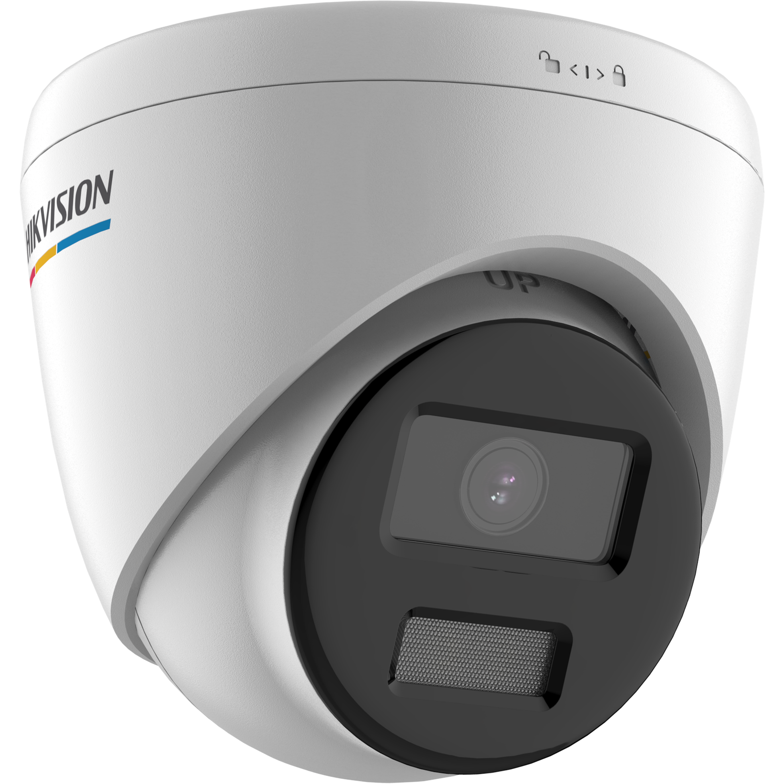 Hikvision dome DS-2CD1347G0-L(C) F2.8 (balta, 4 MP, 30 m. LED, ColorVu Lite) – nuotrauka 8