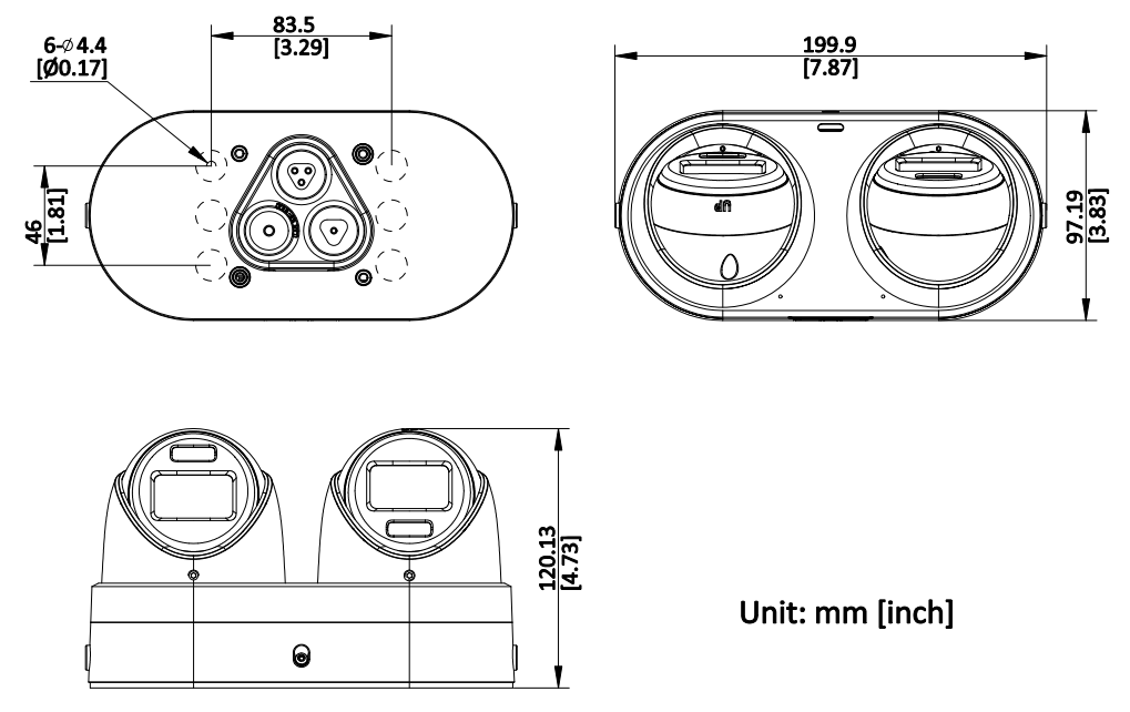 Hikvision Dome DS-2CD3343G2/X2-LIZSUY/SL F2.8/4mm (4MP, AcuSense, Darkfighter, LED 40m, IP67, PoE) – nuotrauka 14