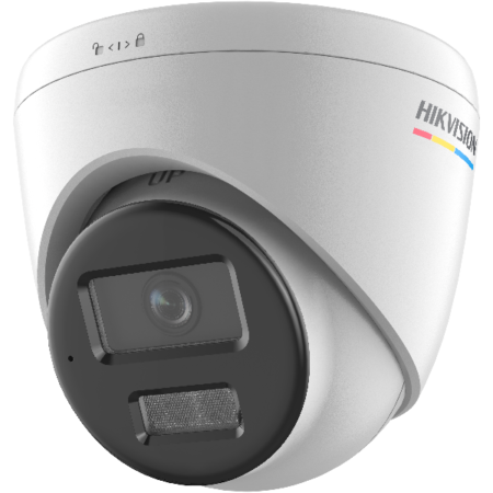 Hikvision Dome DS-2CD1347G3H-LIU F2.8 (balta, 4 MP, ColorVu 3.0, 30 m IR, 30 m LED, Hybrid Light, PoE)