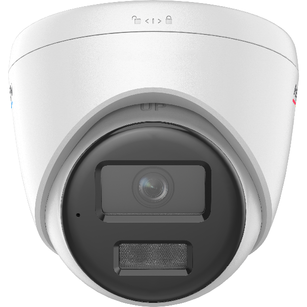 Hikvision Dome DS-2CD1347G3H-LIU F2.8 (balta, 4 MP, ColorVu 3.0, 30 m IR, 30 m LED, Hybrid Light, PoE) – nuotrauka 3