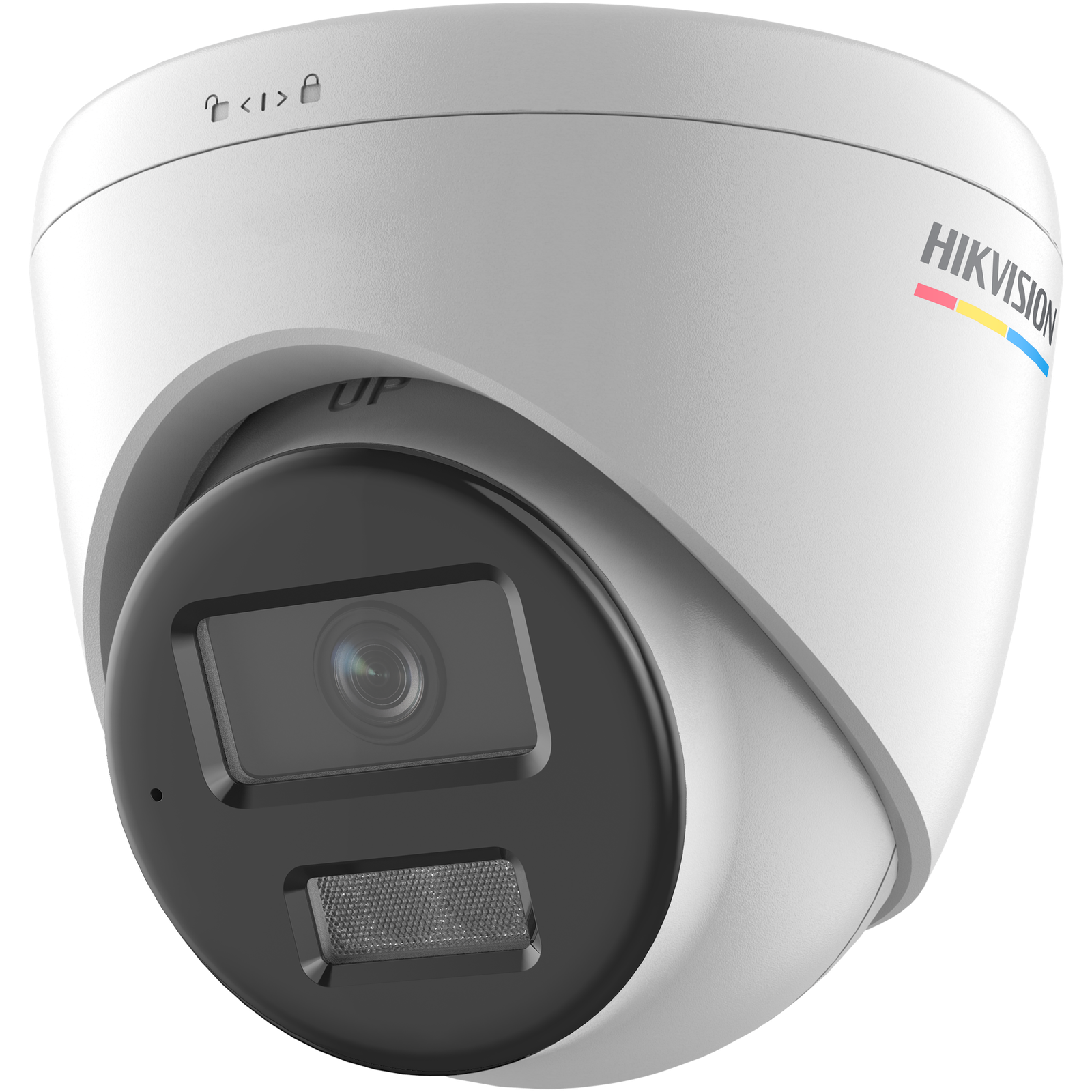 Hikvision Dome DS-2CD1347G3H-LIU F2.8 (balta, 4 MP, ColorVu 3.0, 30 m IR, 30 m LED, Hybrid Light, PoE) – nuotrauka 5