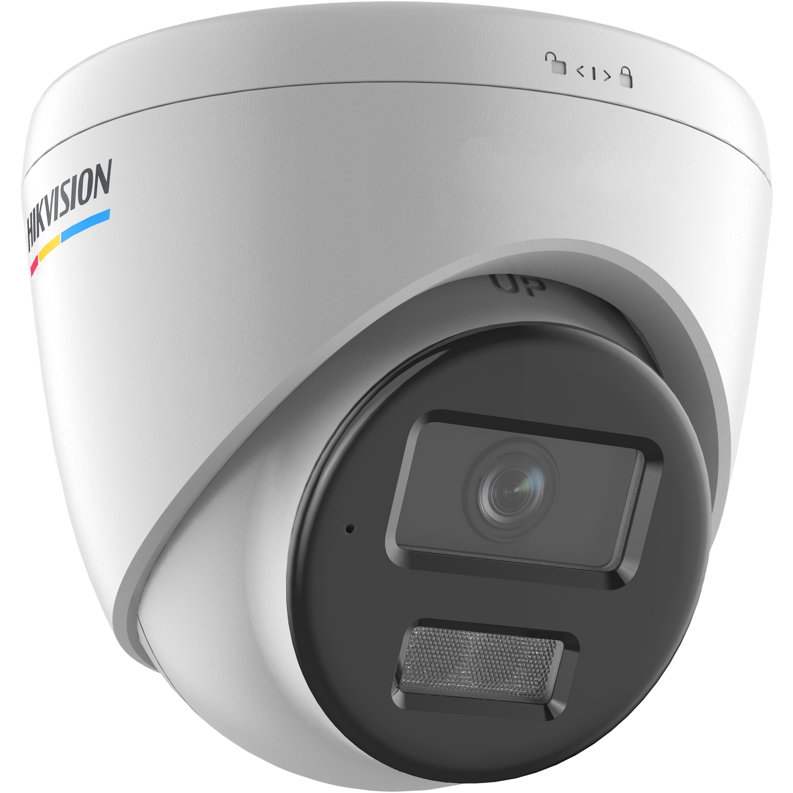 Hikvision Dome DS-2CD1347G3H-LIU F2.8 (balta, 4 MP, ColorVu 3.0, 30 m IR, 30 m LED, Hybrid Light, PoE) – nuotrauka 6