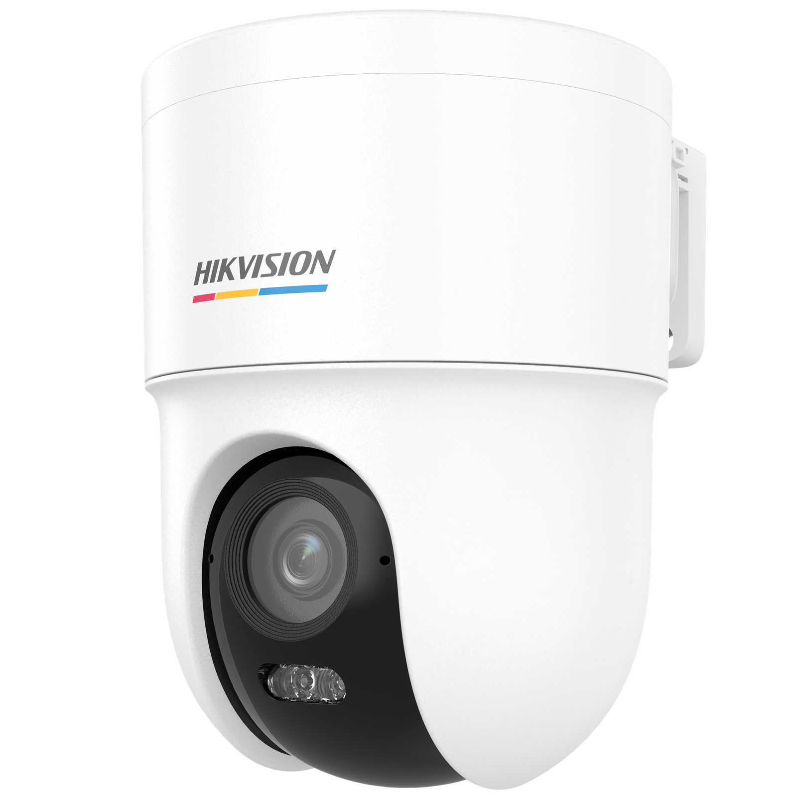 Hikvision Fixed PT DS-2CD1F47G3H-LIUF/SX F2.8 (balta, 4 MP, ColorVu 3.0, 30 m LED, Auto Tracking, PoE)