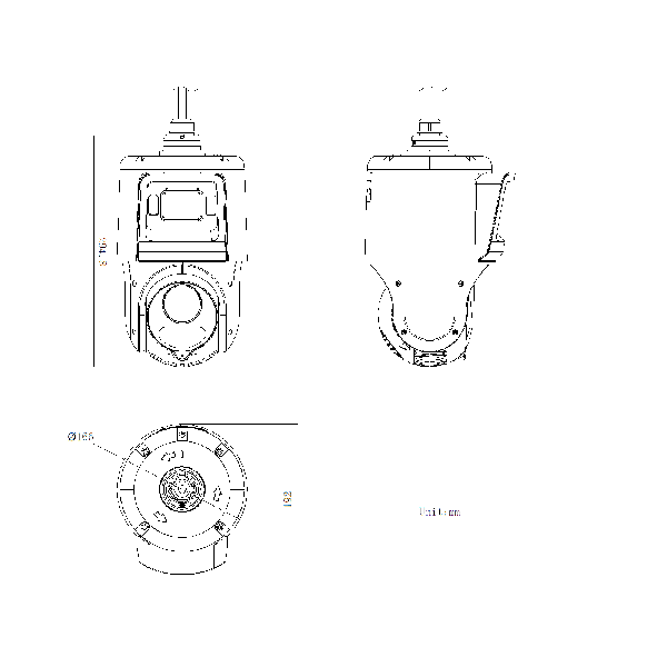 Hikvision TandemVu PTZ DS-2SE4C425MWG-E/14(F0) (Juoda) – nuotrauka 4