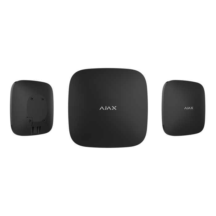 Belaidė centralė Ajax Hub 2 Plus (Juodas, 2G-4G) – nuotrauka 2