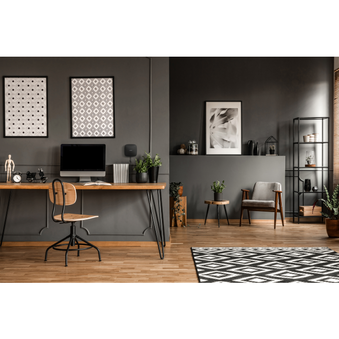 Belaidė centralė Ajax Hub 2 Plus (Juodas, 2G-4G) – nuotrauka 3