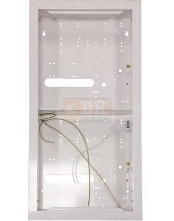 Didelis įleidžiamas metalinis korpusas nuimumu rėmeliu FLBOX280 (550x280x80mm, baltas)