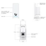 Praėjimo sistemos skaitytuvas Ubiquiti UniFi UA-G2 (Baltas)