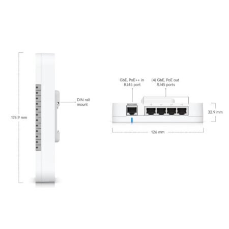 Durų praėjimo kontroleris Ubiquiti UniFi UA-Hub-Door