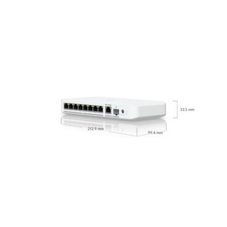 8 prievadų komutatorius Ubiquiti UniFi USW-Flex-2.5G-8-PoE