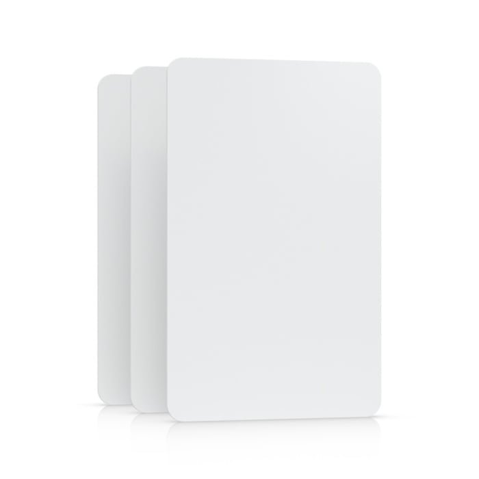 Praėjimo kontrolės kortelė Ubiquiti UA-CARD-W-10 (balta, NFC 13.56 MHz, 10 vnt.)