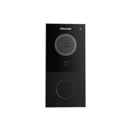 IP vaizdo domofonas Akuvox E12W (2MP, RFID, Wi-Fi, PoE, pilka)