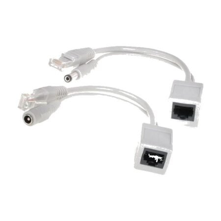 PoE adapteris POE-UNI (48V PoE į 12V, 10/100Mbps)