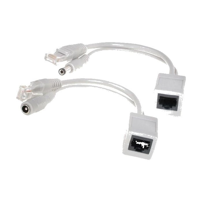 PoE adapteris POE-UNI (48V PoE į 12V, 10/100Mbps)