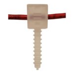 Temperatūrai jautraus kabelio SIGNALINE tvirtinimo kabės (K forma)